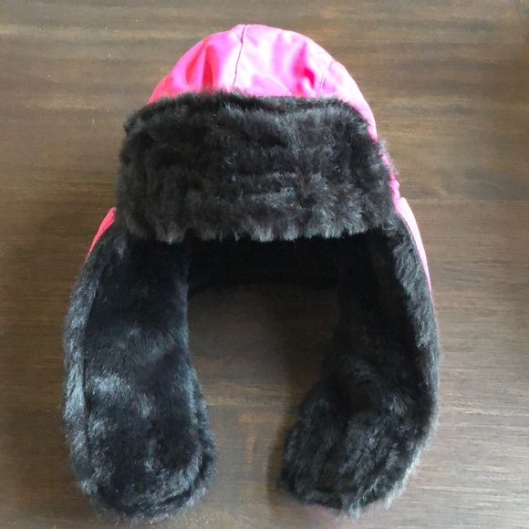 north face aviator hat